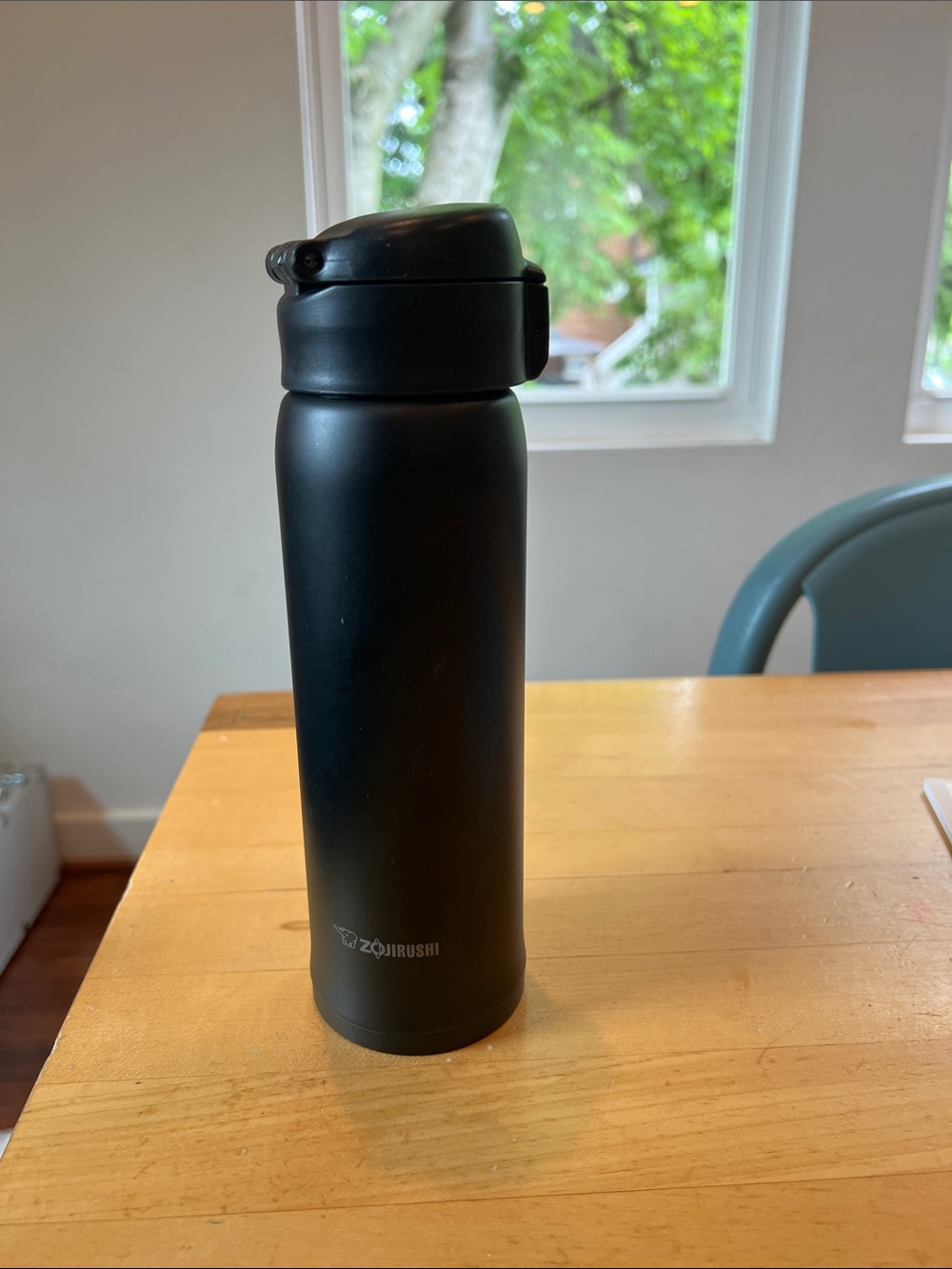 Zojirushi Black Vacuum Insulated Water Bottle